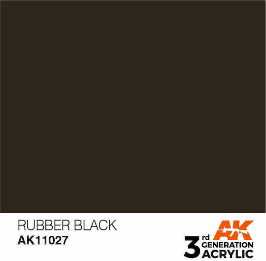 AK Interactive Model Making Paint in Black color 17ml