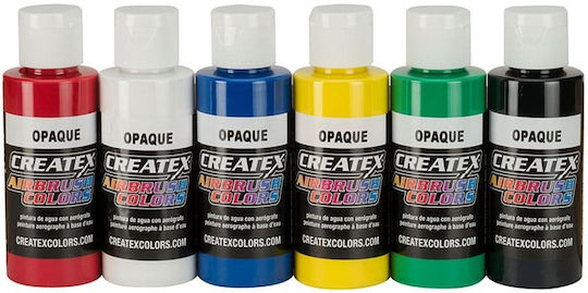 Createx Colors Комплект Цветове За Моделиране В Син Цвят 60мл 6бр