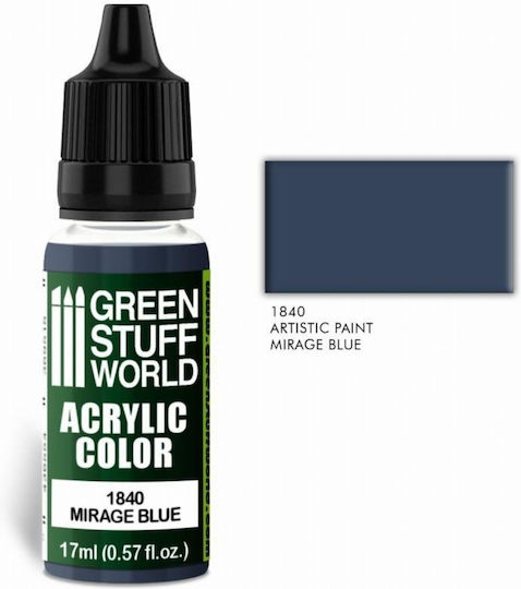 Green Stuff World Χρώμα Μοντελισμού σε Μπλε χρώμα 17ml