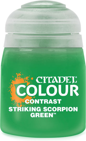 Citadel Контрастен Цвят За Моделиране Striking Scorpion Зелен 18ml