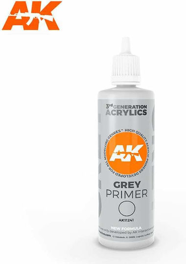 AK Interactive Χρώμα Μοντελισμού σε Γκρι χρώμα 100ml