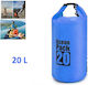 Ocean Pack Στεγανός Σάκος Ώμου 20lt Μπλε