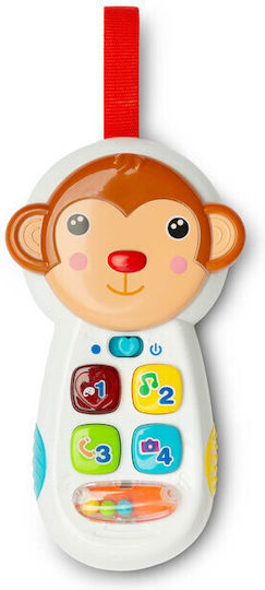 Toyz Играчка телефон Телефон Маймуна с музика и звуци за 18++ месеца