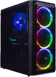 Vengeance Aero-O2 Desktop PC (Ryzen 5-5600G/16GB DDR4/512GB SSD/Fără OS)