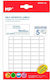 Madrid Papel Notebook Labels 210pcs