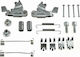 NTY Brake Pad for Alfa Romeo Giulietta Audi 100 / 80 / 90 Cadillac CTS Citroen C4 / Jumper Fiat Ducato Ford Transit / Scorpio Jaguar XJ Mitsubishi Galant / Space Wagon Opel Astra / Commodore / Manta / Rekord Peugeot Boxer Renault Super 5 Skoda Favorit Toyota Corolla Volkswagen Polo