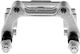 NTY Bremssattelhalter, BREMSKALIBERHALTER Hinten für Volkswagen Käfer / Einkaufswagen / Eos / Golf / Jetta / Passat / Scirocco / Touran