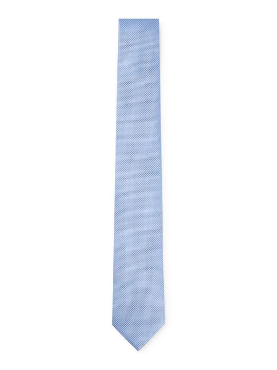 Hugo Boss Σετ Ανδρικής Γραβάτας Μονόχρωμη σε Γαλάζιο Χρώμα