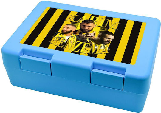 Koupakoupa Recipient pentru copii din plastic Fotbal Albastru deschis
