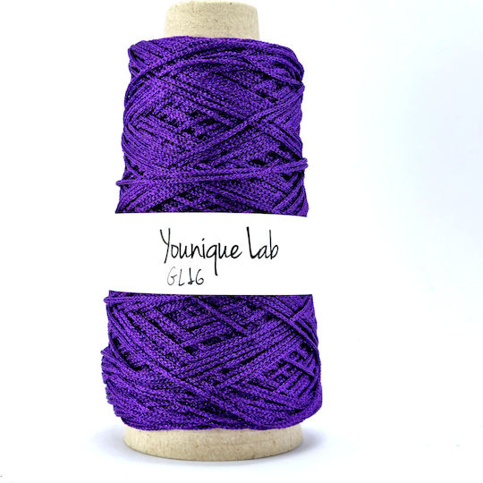 Younique Lab Strickgarn für Taschen Lila 190gr