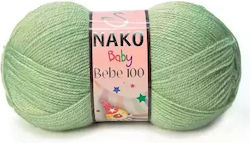 Nako Bebe 100 Acrilic Verde 360m 100gr