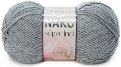 Nako Super Inci Mixed Gray 260m 100gr 194Gray
