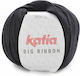 Katia Big Ribbon Synthetisches Schwarz 200g