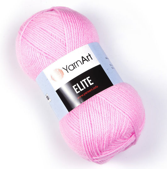 YarnArt Elite Acrylic Pink 300m 100gr