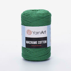 YarnArt Macrame Μακραμέ Βαμβακερό Πράσινο 225m ...