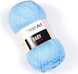 YarnArt Baby Ακρυλικό Γαλάζιο 150m 50gr