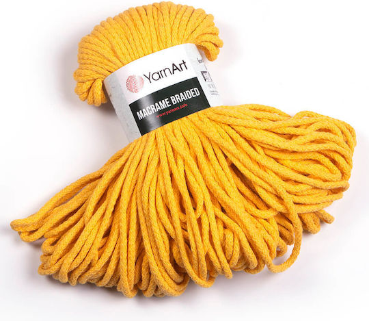 YarnArt Yarn for Bags Macrame Cotton Yellow 67m 250gr