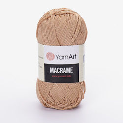 YarnArt Macrame Μακραμέ Συνθετικό Μπεζ 130m 90gr