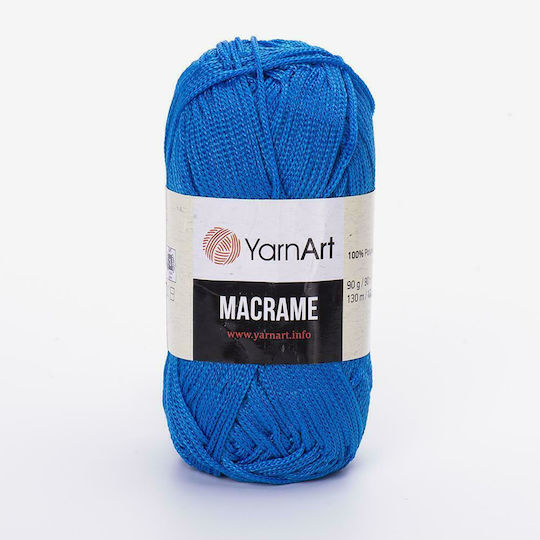 YarnArt Macrame Μακραμέ Συνθετικό Μπλε 130m 90gr