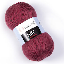 YarnArt Elite Ακρυλικό Σάπιο Μήλο 300m 100gr