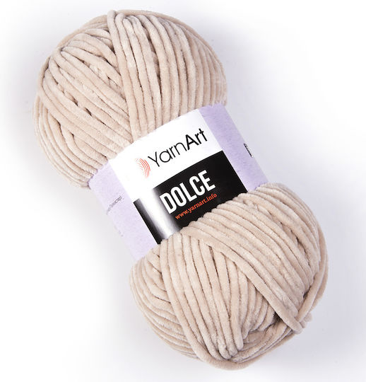 YarnArt Dolce Chunky Micro Polyester Beige 120m 100gr