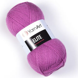 YarnArt Elite Acrylic Pink 300m 100gr