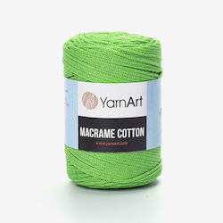 YarnArt Macrame Μακραμέ Βαμβακερό Πράσινο 225m ...