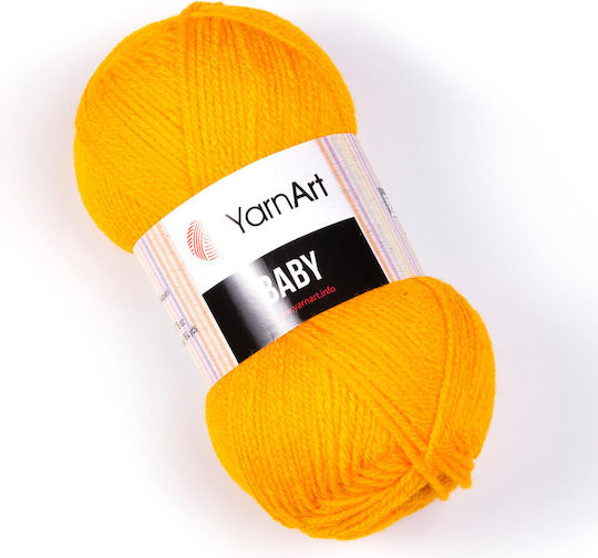 YarnArt Baby Acrylic Orange 150m 50g
