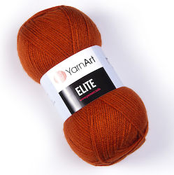 YarnArt Elite Acrylic Brown 300m 100gr