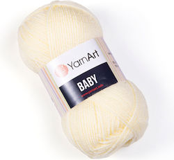 YarnArt Baby Ακρυλικό Μπεζ 150m 50gr