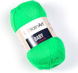 YarnArt Бебешки Акрилни Зелени 150м 50гр