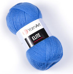 YarnArt Elite Ακρυλικό Γαλάζιο 300m 100gr