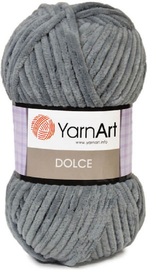 YarnArt Dolce Chunky Μικροπολυεστέρας Γκρι 120m 100gr