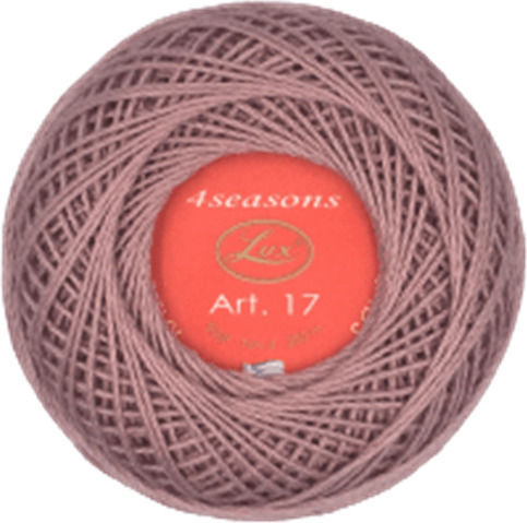 Petalouda Strickgarn Spitzenfaden Baumwolle Lila 210m 50g
