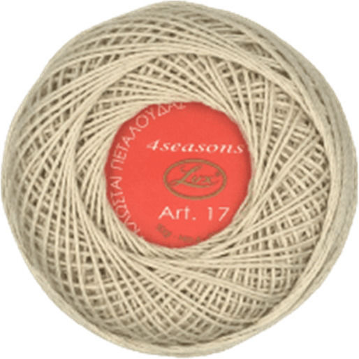 Petalouda Knitting Yarn Lace Thread Cotton Beige 210m 50g