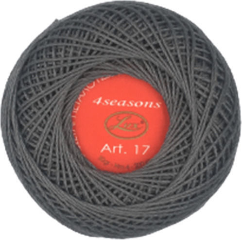 Petalouda Strickgarn Spitzenfaden Baumwolle Graues 210m 50g