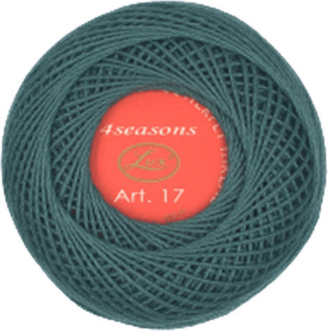 Petalouda Strickgarn Spitzenfaden Baumwolle Blau 210m 50g
