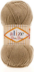 Alize BABY BEST Ακρυλικό Καφέ 240m 100gr
