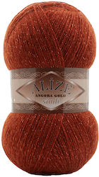 Alize Angora Gold Metalic Amestec Maro 100m 550gr