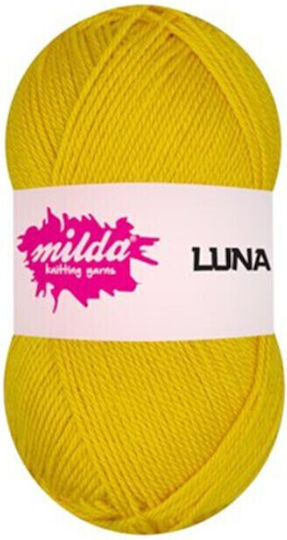 Lama Fir de tricotat Galben 240m 100gr