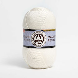 Madame Tricote Paris Madame Acrylic White 250m ...