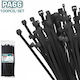 Total Plastic Cable Ties 300mmx4.8mm In Black Colour 100pcs THTCTB30048