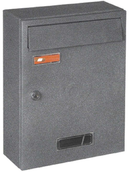 Viometal LTD Metallic Mailbox Gray