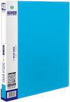 Metron Display Book for A4 Sheets Light Blue