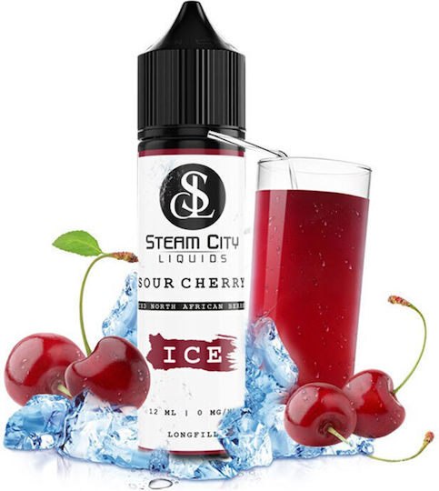 Steam City Flavor Shot Sour Cherry Ice 12ml/60ml 1τμχ