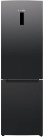 Hyundai Kühl-Gefrierkombination 344Es Total NoFrost H195xB60xT65.8cm. Dark Inox HCS23-4893BDG/NF