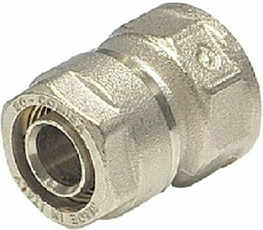 Brass Form Ρακόρ Σύνδεσης Σωλήνα Πολυστρωματική Σωλήνα 1/2" Θηλυκό 16mm 003-006-105