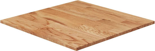 vidaXL Wooden Placemat Brown 40x40cm