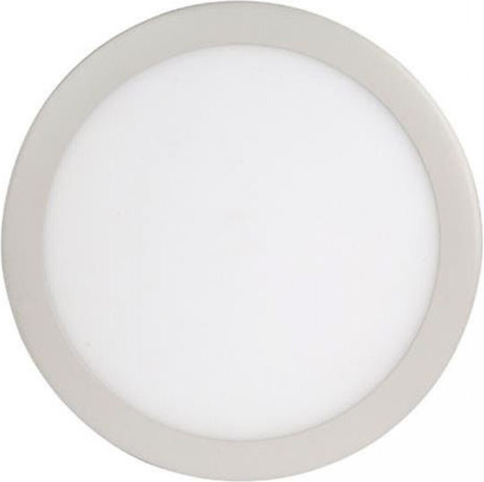 Horoz Electric Rund Vertieft LED Panel 24W mit Kaltweiß Licht 6400K