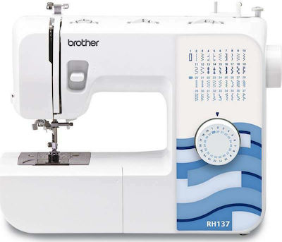 Brother Domestic Sewing Machine RH137 White